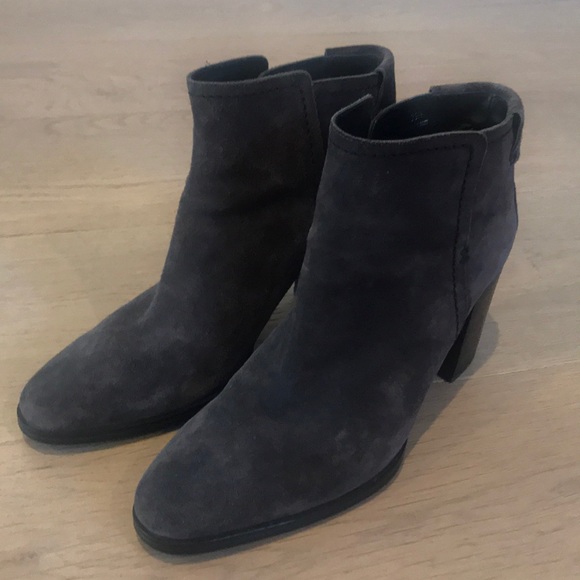 Authentic Tod’s gray suede booties 39.5 - Picture 3 of 5